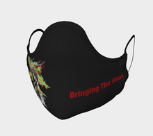 Load image into Gallery viewer, Heat Red Adult Face Mask in Adult, Youth
