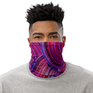 Purple Sprinkler Adult Male Neck Gaiter