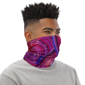 Purple Sprinkler Adult Male Neck Gaiter