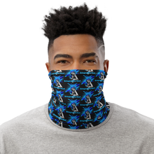 Load image into Gallery viewer, Heat Blue Adult Male Neck Gaiter
