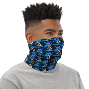 Heat Blue Adult Male Neck Gaiter