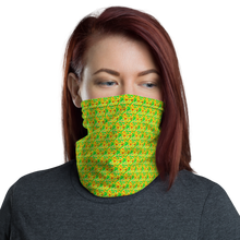 Load image into Gallery viewer, Yellow Delight Adult Female Neck Gaiter
