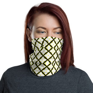 Crossing Over Black/Yellow Adult Female Neck Gaiter