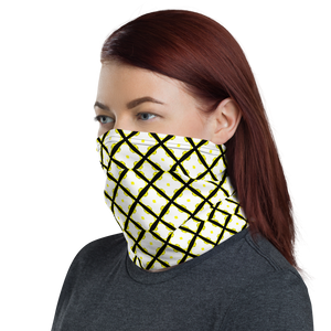 Crossing Over Black/Yellow Adult Female Neck Gaiter