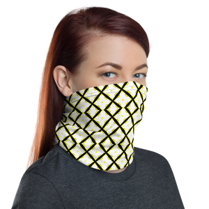 Crossing Over Black/Yellow Adult Female Neck Gaiter