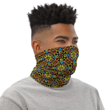 Load image into Gallery viewer, Cross Roads Brown/Yellow Adult Male Neck Gaiter
