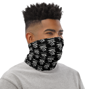 Heat Black/White Adult Male Neck Gaiter