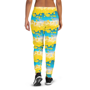 Bliss Yellow/Blue Adult Female Joggers