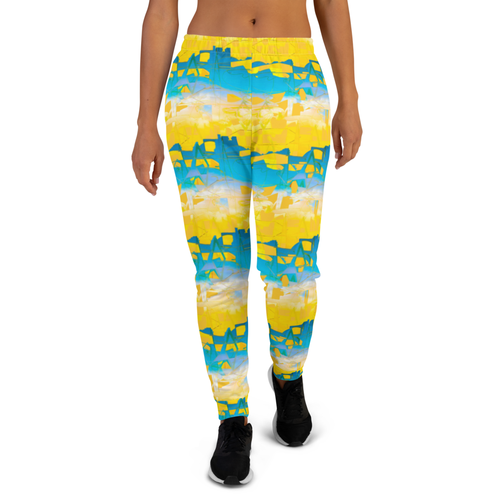 Bliss Yellow/Blue Adult Female Joggers