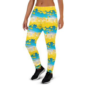 Bliss Yellow/Blue Adult Female Joggers