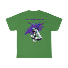 Load image into Gallery viewer, You’re Hot Purple Adult Male  Heavy Cotton Tee in 11 Colors
