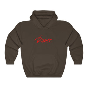 Dance Adult Female Heavy Blend™ Hooded Sweatshirt in Gold, Dark Chocolate, Ash, Forest Green, Dark Heather, Irish Green, Maroon, Royal, Sport Grey, White, Black