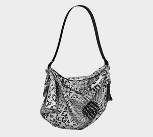 Silver Fish Adult Female Origami Tote Bag in 18”, 33”