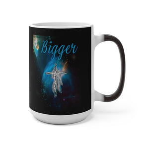 Bigger White Color Changing Mug in 11oz, 15oz