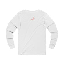 Load image into Gallery viewer, When He Is Ready Adult Female Jersey Long Sleeve Tee in White, Black, Dark Grey, Dark Grey Heather, Navy, Cardinal
