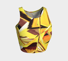 Load image into Gallery viewer, Bold Gold Adult Female Splash Yoga Top
