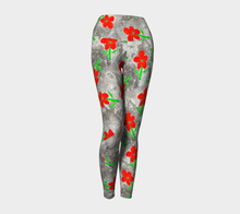 Load image into Gallery viewer, Red Garden Adult Female Yoga Leggings
