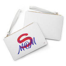 Load image into Gallery viewer, Red Super Mom Clutch Bag
