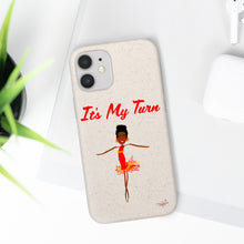 Load image into Gallery viewer, Red It’s My Turn Biodegradable Phone Case (5 - iPhone sizes and 3 - Samsung sizes)
