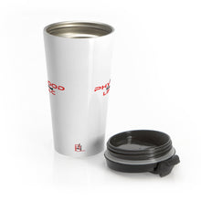 Load image into Gallery viewer, Phylgood4Life White Stainless Steel 15oz Travel Mug
