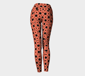 Black Diamonds Adult Female Yoga Leggings