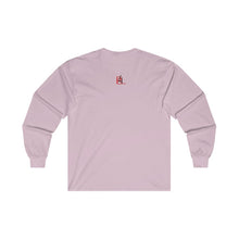 Load image into Gallery viewer, Black Jam Adult Female Ultra Cotton Long Sleeve Tee in Sport Grey, Gold, Irish Green, Light Pink, Red
