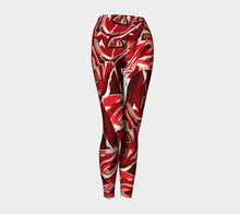 Load image into Gallery viewer, Red Eye Adult Female Yoga Leggings
