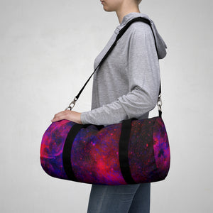 Black Cosmic Storm Duffel Bag (2 Sizes)