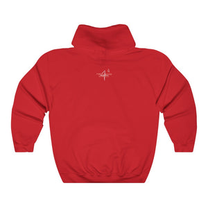 Crown Adult Female Heavy Blend™ Hooded Sweatshirt in Red, Gold, Light Pink, Dark Chocolate, Forest Green, Military Green, Carolina Blue, Heliconia, Irish Green, Maroon, Purple, Royal, Spot Grey, Black, Orange