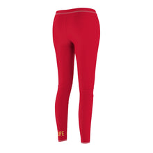 Load image into Gallery viewer, Red Phylgood4life Adult Female Casual Leggings
