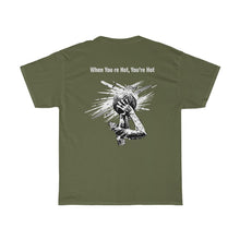 Load image into Gallery viewer, You’re Hot Grey Adult Male Heavy Cotton Tee in 10 Colors
