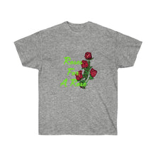 Load image into Gallery viewer, Roses For A Rose Adult Female Ultra Cotton Tee in 3 colors
