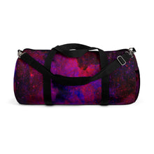 Load image into Gallery viewer, Black Cosmic Storm Duffel Bag (2 Sizes)
