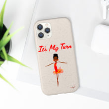 Load image into Gallery viewer, Red It’s My Turn Biodegradable Phone Case (5 - iPhone sizes and 3 - Samsung sizes)
