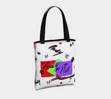 Load image into Gallery viewer, Decisions Red Multi Adult Female Tote
