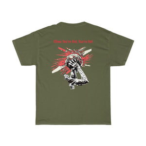 You’re Hot Light Red Adult Male Heavy Cotton Tee in 11 Colors