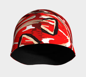 Red Eye Male, Female Beanie in Adult, Youth, Baby