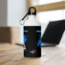 Load image into Gallery viewer, Heat Blue Stainless Steel 14oz Water Bottle
