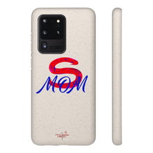 Load image into Gallery viewer, Red Super Mom Biodegradable Phone Case (5 - iPhone sizes and 3 - Samsung sizes)

