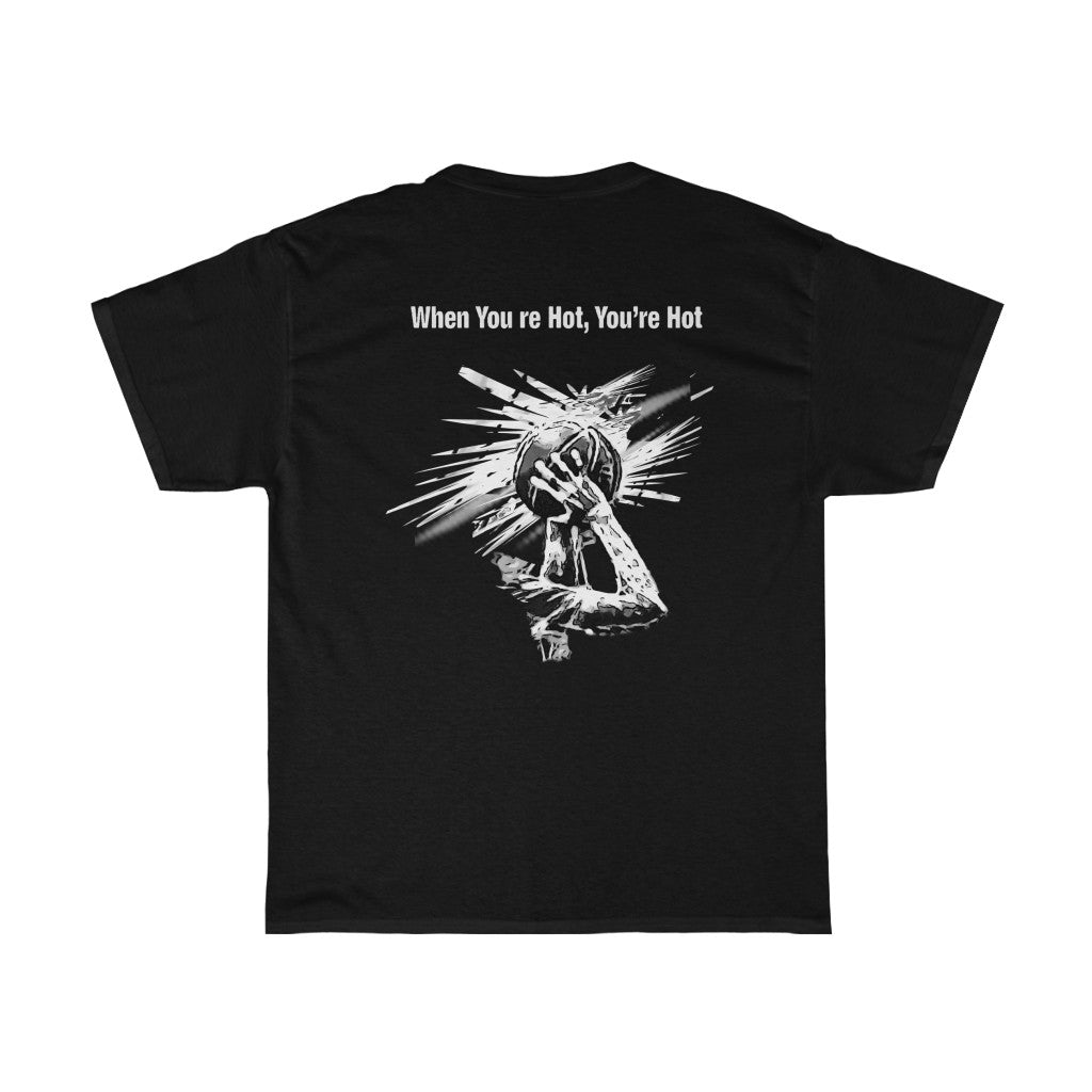 You’re Hot Grey Adult Male Heavy Cotton Tee in 10 Colors