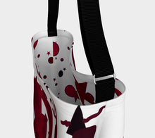 Load image into Gallery viewer, Soloist Maroon/White Adult Female Day Tote Bag
