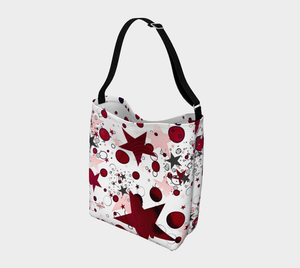 Star Gaze Black/Grey Adult Female Day Tote Bag