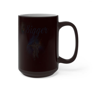 Bigger White Color Changing Mug in 11oz, 15oz