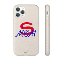 Load image into Gallery viewer, Red Super Mom Biodegradable Phone Case (5 - iPhone sizes and 3 - Samsung sizes)
