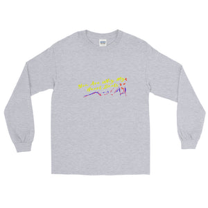 Heart Beats Adult Male  Long Sleeve Shirt in Black, Navy, Maroon, Red, Royal, Military Green, Indigo Blue, Sport Grey, Light Blue, Sand, White