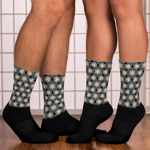 Hunter Blue Multi Adult Male Socks